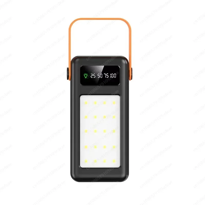 Cross-border outdoor camping light with its own cable 100000 mAh power bank large capacity fast charging