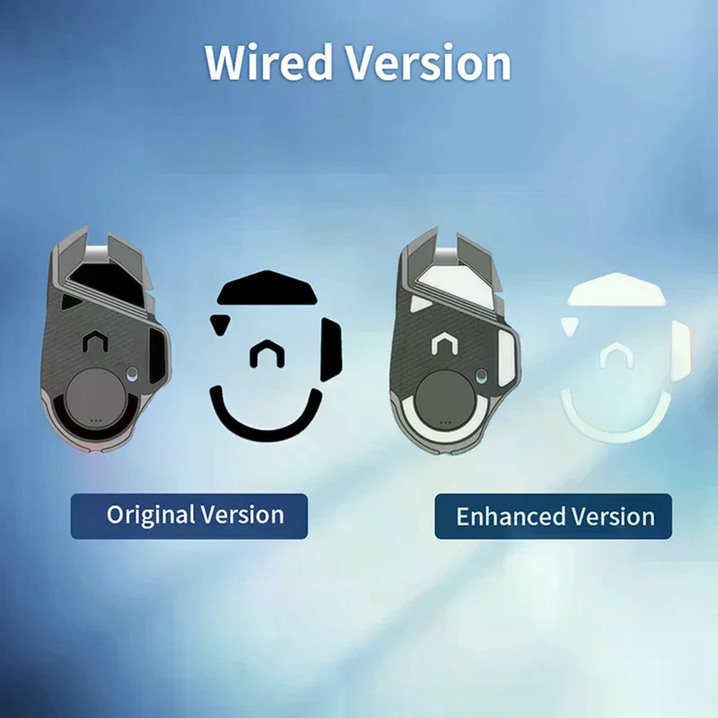 1set Mouse Skate Feet Pad for G502 Superlight Mouse Glides Curve Edge Mouse Non-slip Foot Stickers w/Alcohol Pad