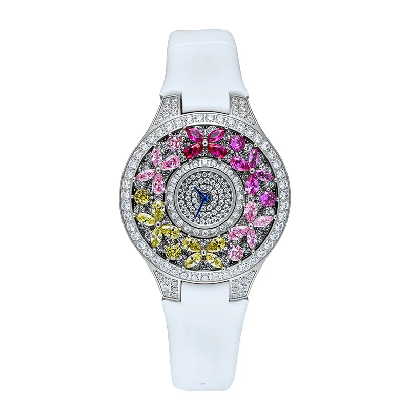 

Роскошные красочные женские часы, качественные наручные часы с драгоценными камнями, браслет, элегантные часы для женщин, роскошные бренды, кварцевые часы, часы