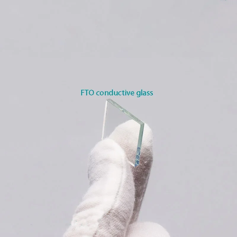 Laboratory High Transparent FTO Conductive Glass 20*20*1.6mm 14 Ohm 50 Pieces/box