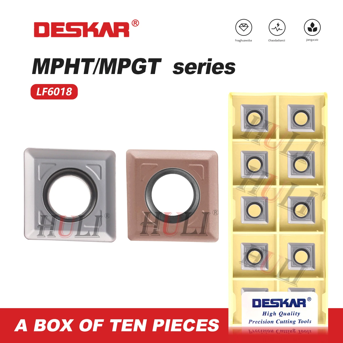 

DESKAR 100% Original MPGT060304 /080305 /120408 MPHT120408/060304/080305-SM LF6018 Mill Tool Used For Processing Stainles Steel