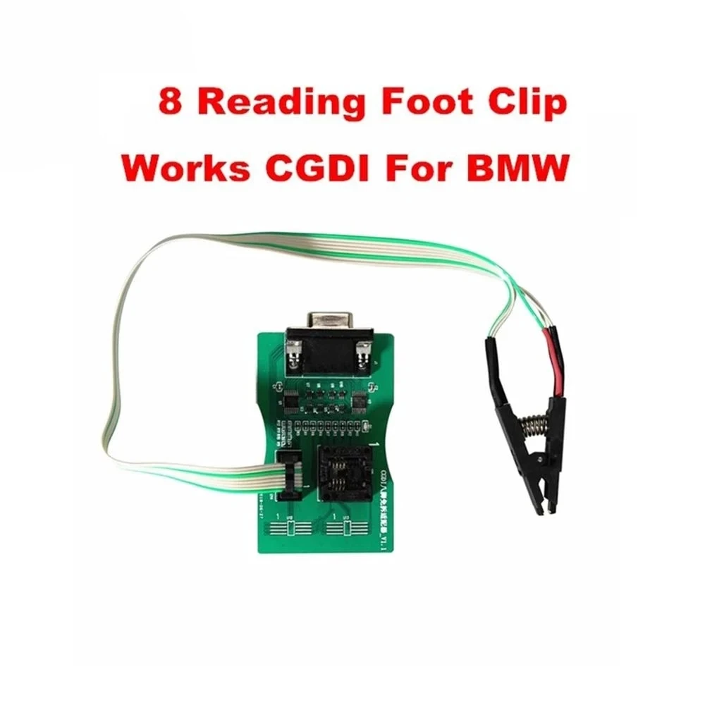 Original CGDI 8 Pin Exempt Adapter FEM/BDC Works CGDI Prog for  XPROG 5.60/5.70/5.74/5.84/UPA USB Programmer