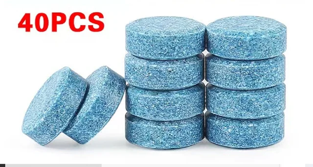 Solid Cleaner Car Windscreen Cleaner Effervescent Tablet Auto Wiper Glass Solid Cleaning Concentrated Tablets Detergent, image 11