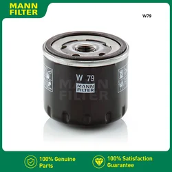 MANNFILTER W79 Oil Filter Fits NISSAN Qashqai SMART Fortwo SUZUKI Vitara RENAULT Laguna Mégane Scénic 16510-84A12 16510-67JG0