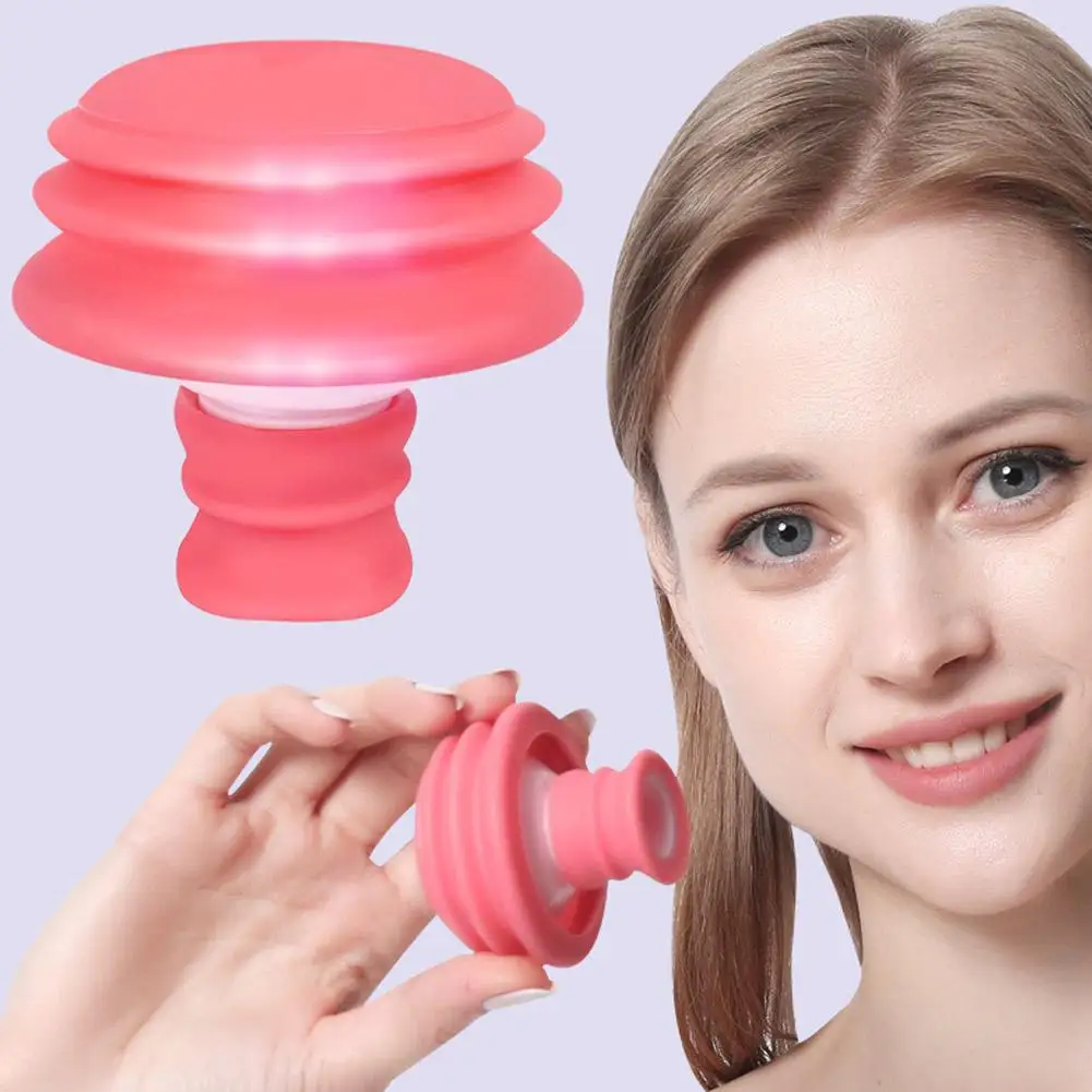 เครื่องบริหารกล้ามเนื้อใบหน้า คาง และลำคอ สำหรับผู้หญิง น่ารัก พกพาสะดวก ช่วยยกกระชับผิวหน้าให้เรียบเนียน กระชับผิว ลดเหนียง รูปหน้าวี รุ่น I8A7