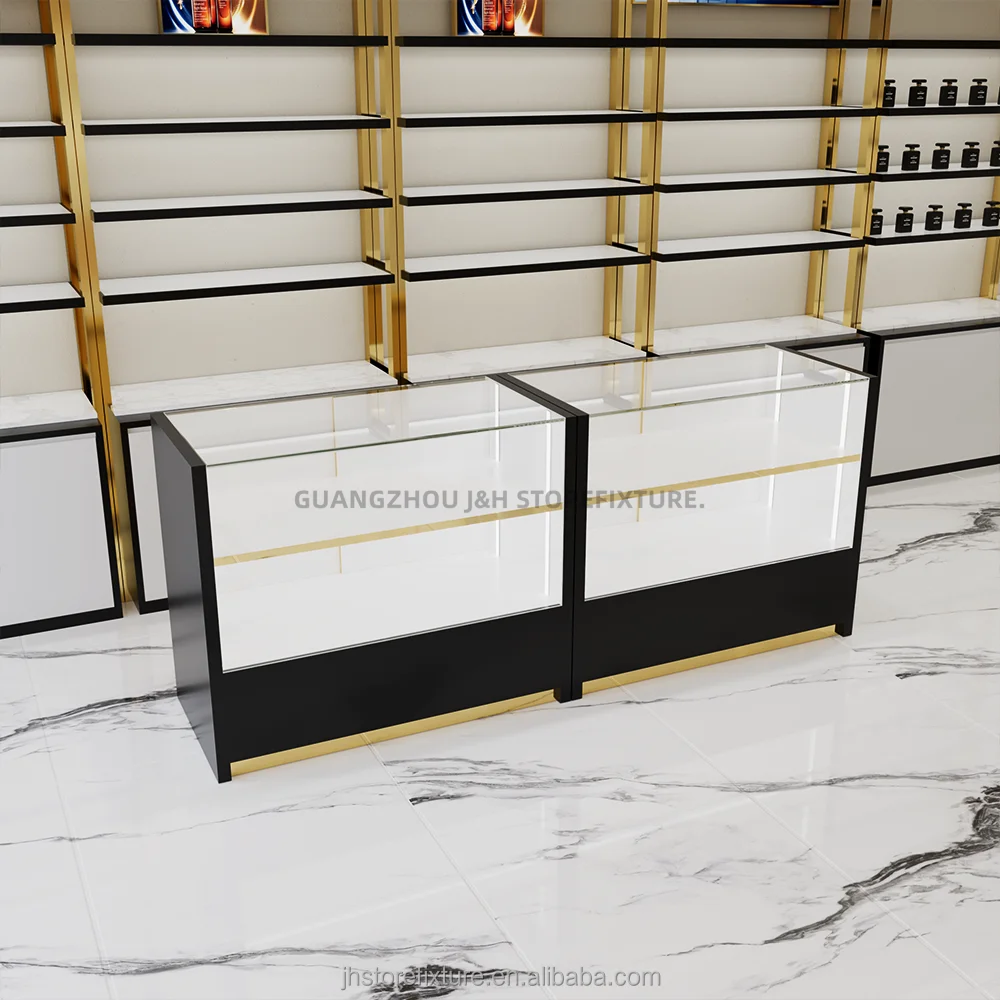 Custom.Custom .Custom.Simple Classic Perfume Island Cabinet Display Shop High End Showcase Quality Decoration Design Customized