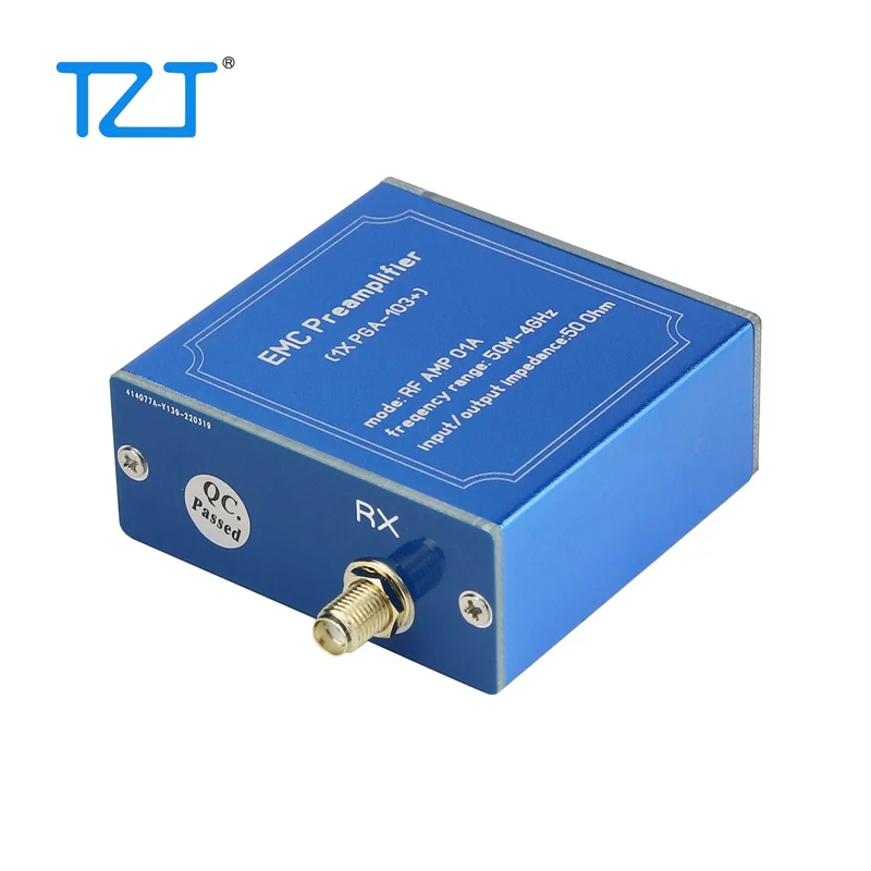 TZT Low Noise Amplifier LNA EMC Preamplifier (1X PGA-103+) EMC EMI Magnetic Field Probe Signal Amplifier