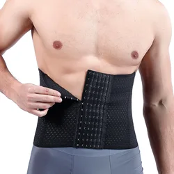 TUNIControl-Corset d'entraînement à la taille pour hommes, vêtements de surpression de compression, ceinture amincissante pour l'abdomen, spoeurs de ventre, fitness, spoeur de corps