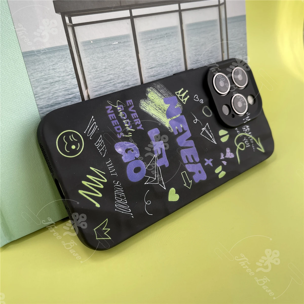 حافظة هاتف JKOOK Never Let Go iPhone 16 PRO MAX 7 8 SE2 8Plus XR XS MAX 12 Pro MAX 11 Pro 13 Pro 14 Plus 14 Pro max 15 pro max