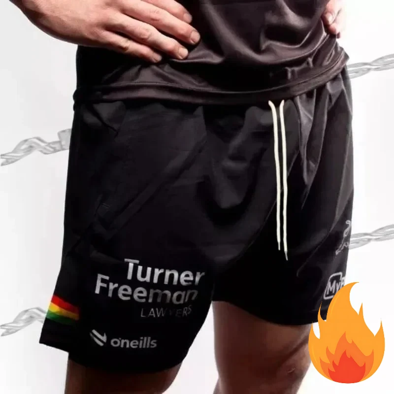

25/26 Summer Melbourne Australia Panthers Bunny Manly Seahawks Rugby Shorts 3D Printed Breathable fast drying shorts