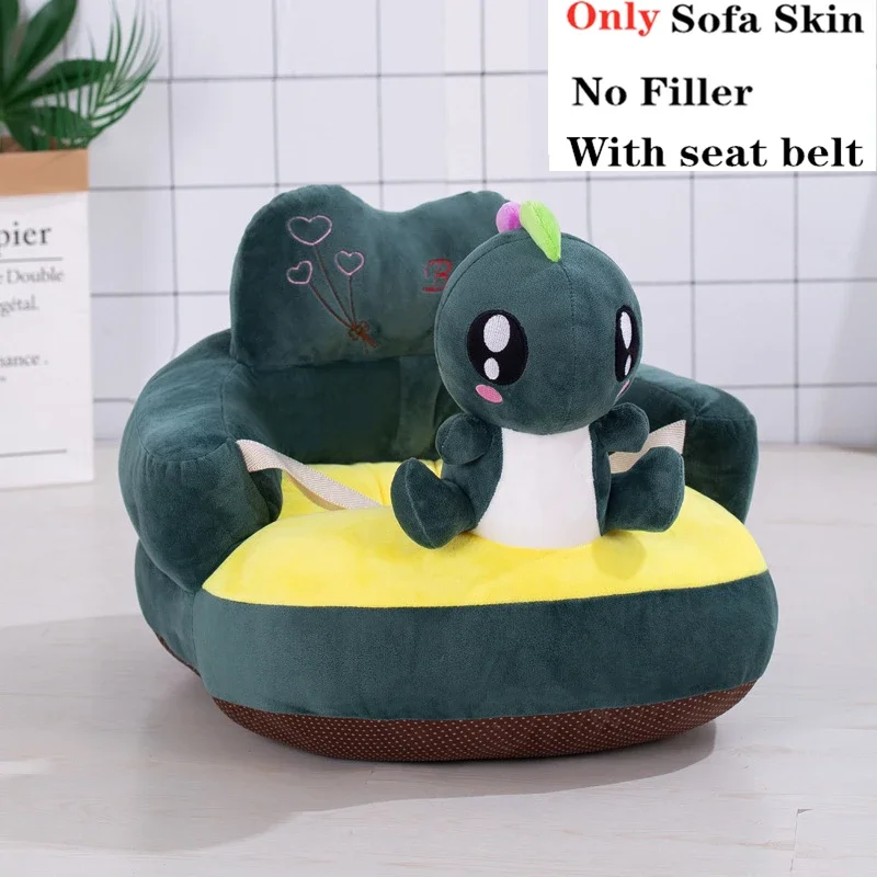 Baby Seat Sofa Support Cover Infant Learning to Sit Plush Chair Skin for Toddler - Dropshipping