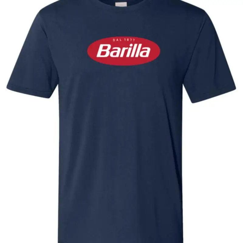 Camiseta con salsa de pasta espagueti Barilla