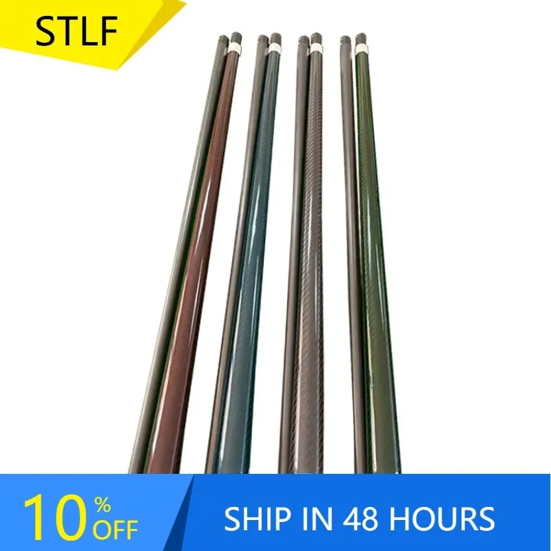 

STLFWholesale 12.4Mm 11.5 Mm Anti Slip Grip 1/2 Carbon Fiber Pool Cue Stick Maple Wood Billiard Butt Sleeve