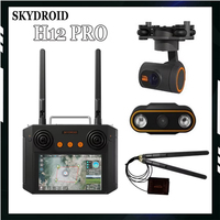 Skydroid H12 PRO Remote Control with 3-body Camera/3-Axis Gimbal Combo 1080P Digital Image For Agricultural Spray Drone UAV