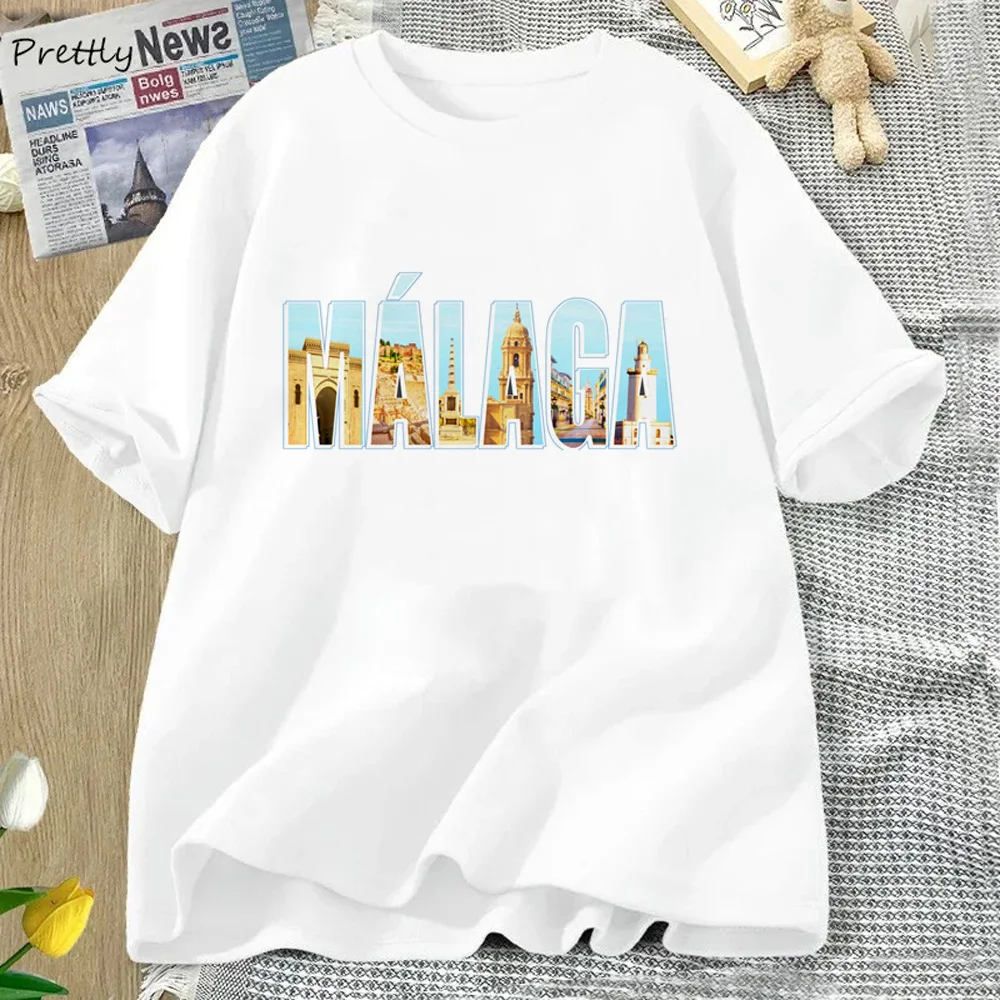 Malaga tshirt women summer anime designer t shirt female harajuku anime funny clothing