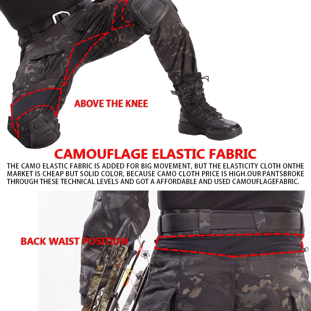 Tactical Jackets Uniform Hunting Clothes Outdoor Tracksuits Paintball Men Clothing Combat Suits Shirt Pants with Pad