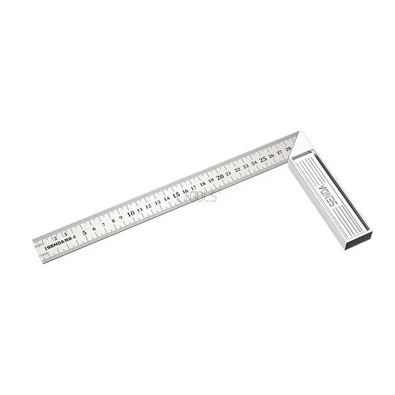 90 ° Drawing Measurement Square Ruler Apply Woodworking Cutting Ruler Measuring Tool for Woodworking Decoration Measurement Tool