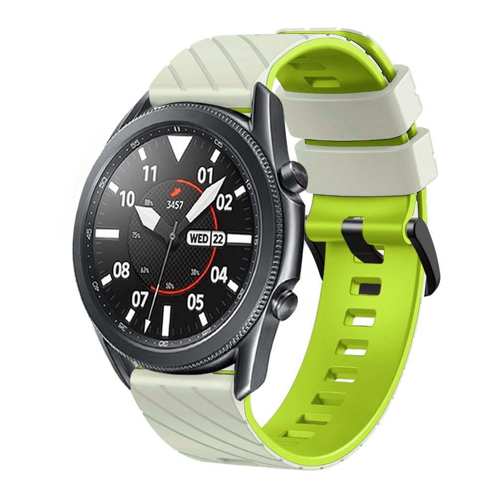 22mm Sport Silicone Strap For Huawei watch GT 5 Pro 46mm GT Runner Bracelet Smartwatch GT 2/3/4/5 46mm Color 2 Wristband Correa - Detail 1