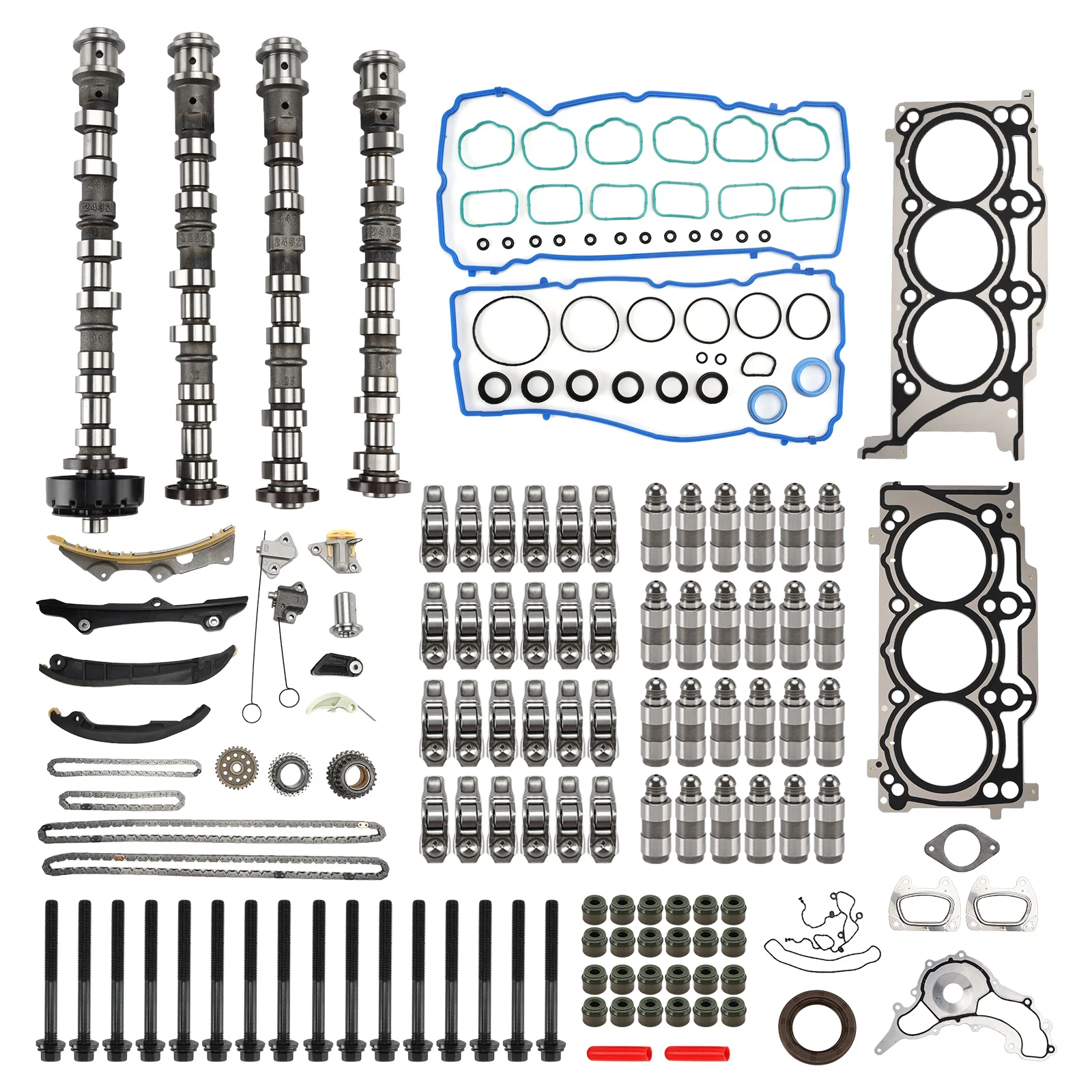 

Engine Camshafts Rockers Lifters Timing Chain for Chrysler for Ram 3.6L