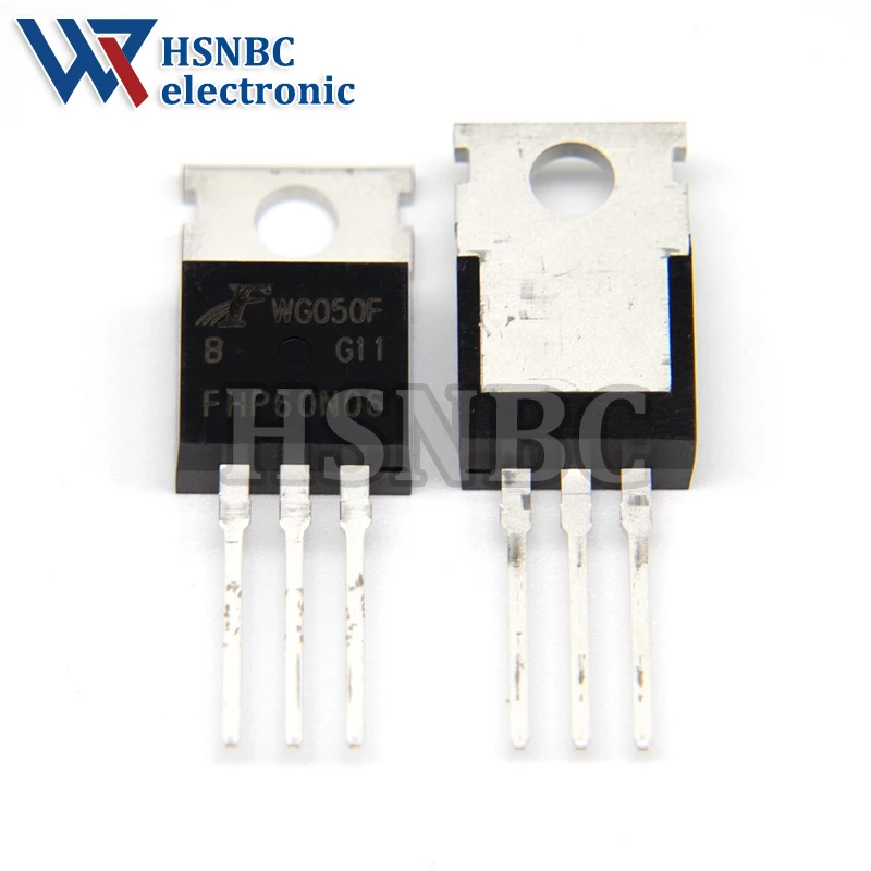 10PCS FHP60N06 60N06 FHP60N06B TO-220 60A 60V N-channel Power MOSFET Transistor 100% New Original