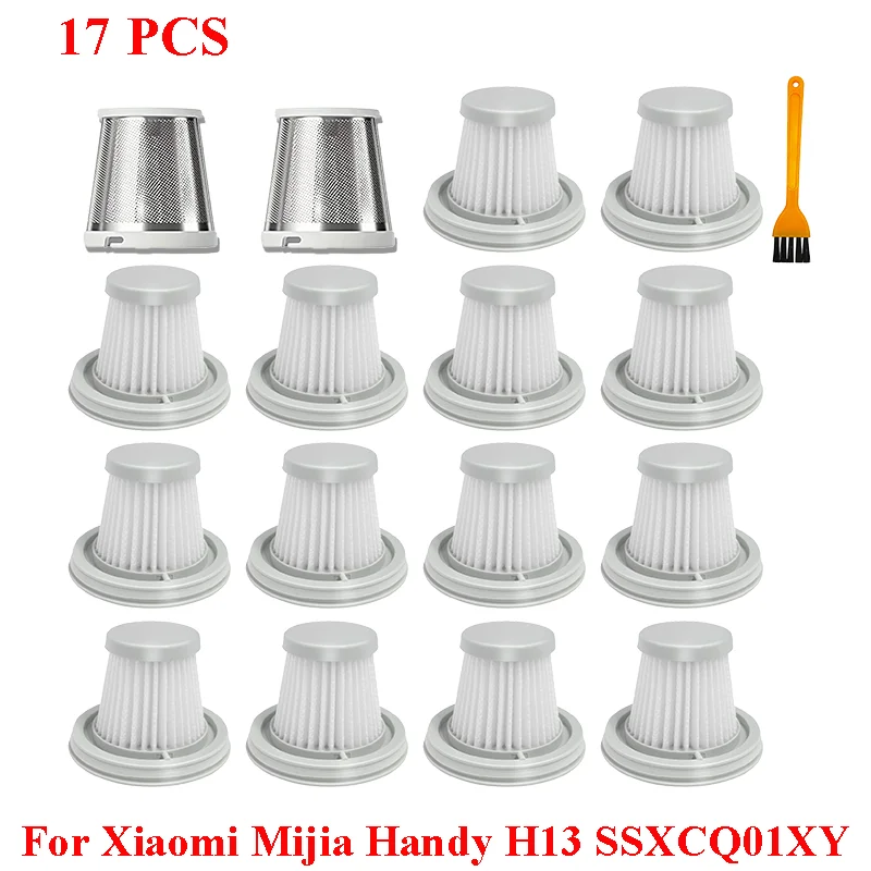 Zubehör Für Xiaomi Mijia Handliche Staubsauger SSXCQ01XY H13 Hepa-Filter Abdeckung Hause Auto Mini Drahtlose Vakuum Ersatzteile