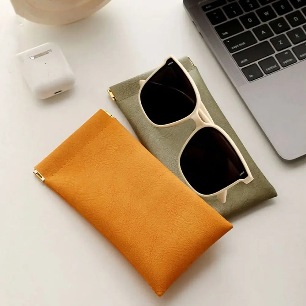 

Box Female Glasses Protective Cove Male Eyewear Protector Case Eye Glasses Holder Sunglasses Pouch Leather Glasses Case