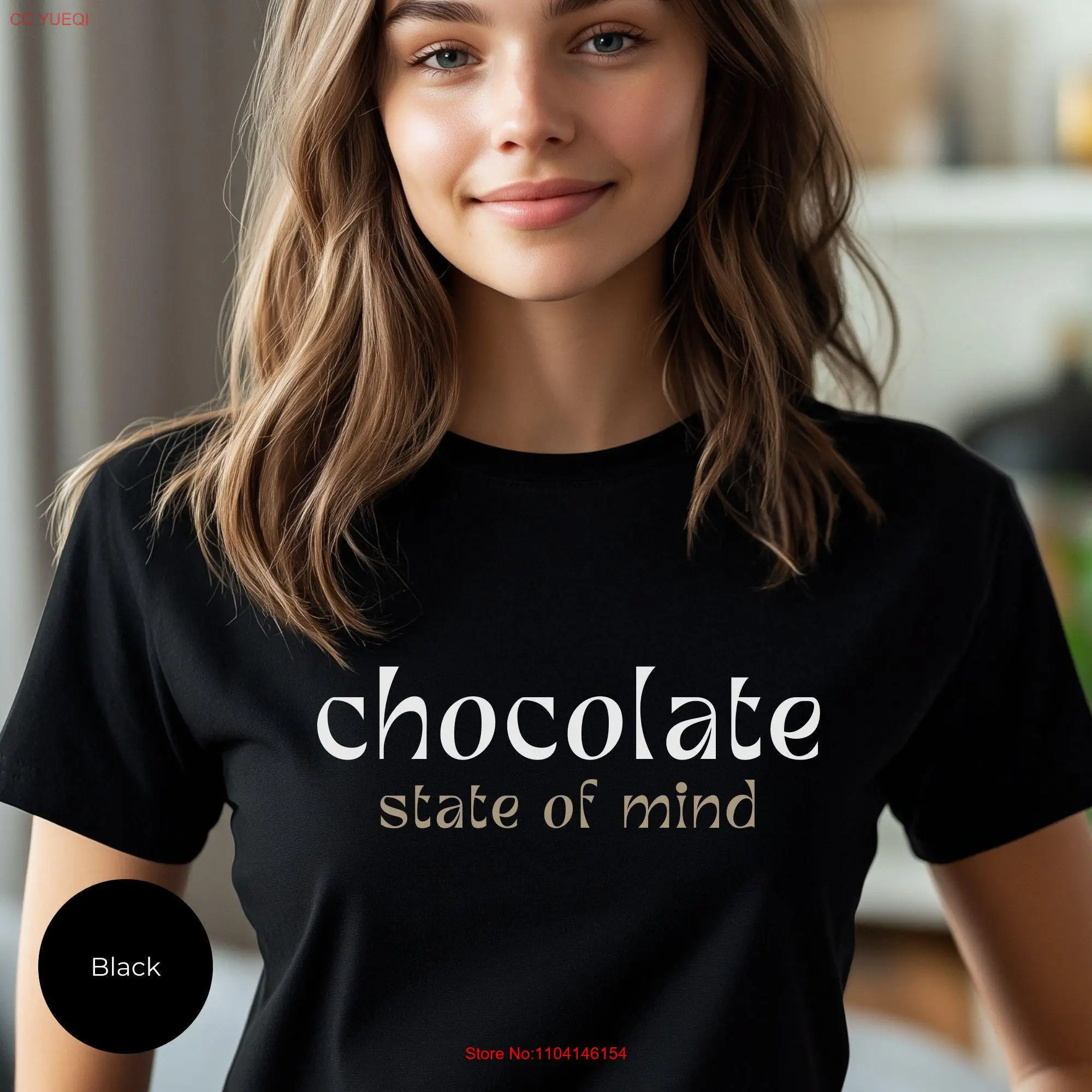 

Футболка Chocolate Lover Sweet Tooth Mom Funny Sweets Cute Baker с длинными или короткими рукавами