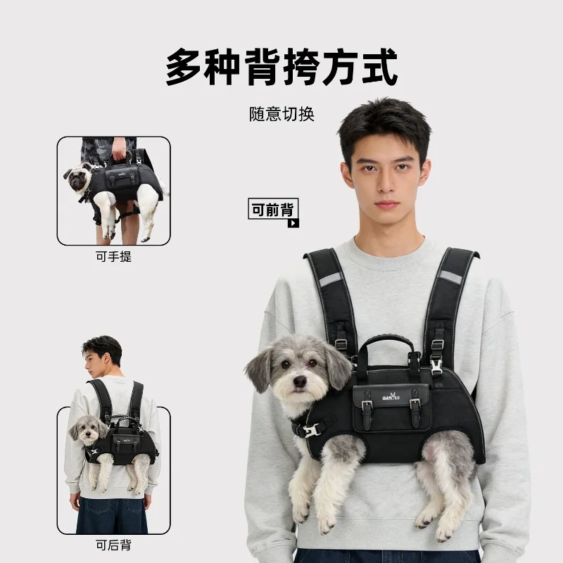 Large dog-backed dog gadget, pet outing, walking assistance, elderly dog, sick big dog y
