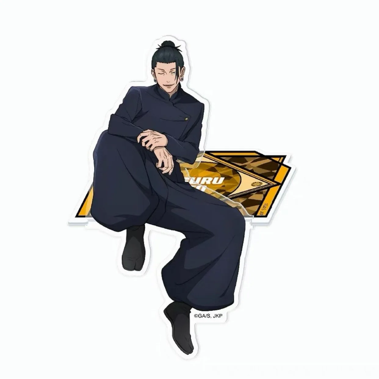 أنيمي Jujutsu Kaisen Gojo Satoru Geto Suguru الاكريليك دعامة حامل نموذج سطح المكتب زينة زخرفية تحصيل الهدايا