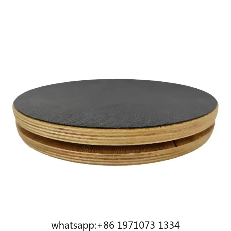 Wooden  Rotation Disc, Body Twist Board, Posture Correction Hip Pelvis Correction Board, Postpartum Rehabilitation