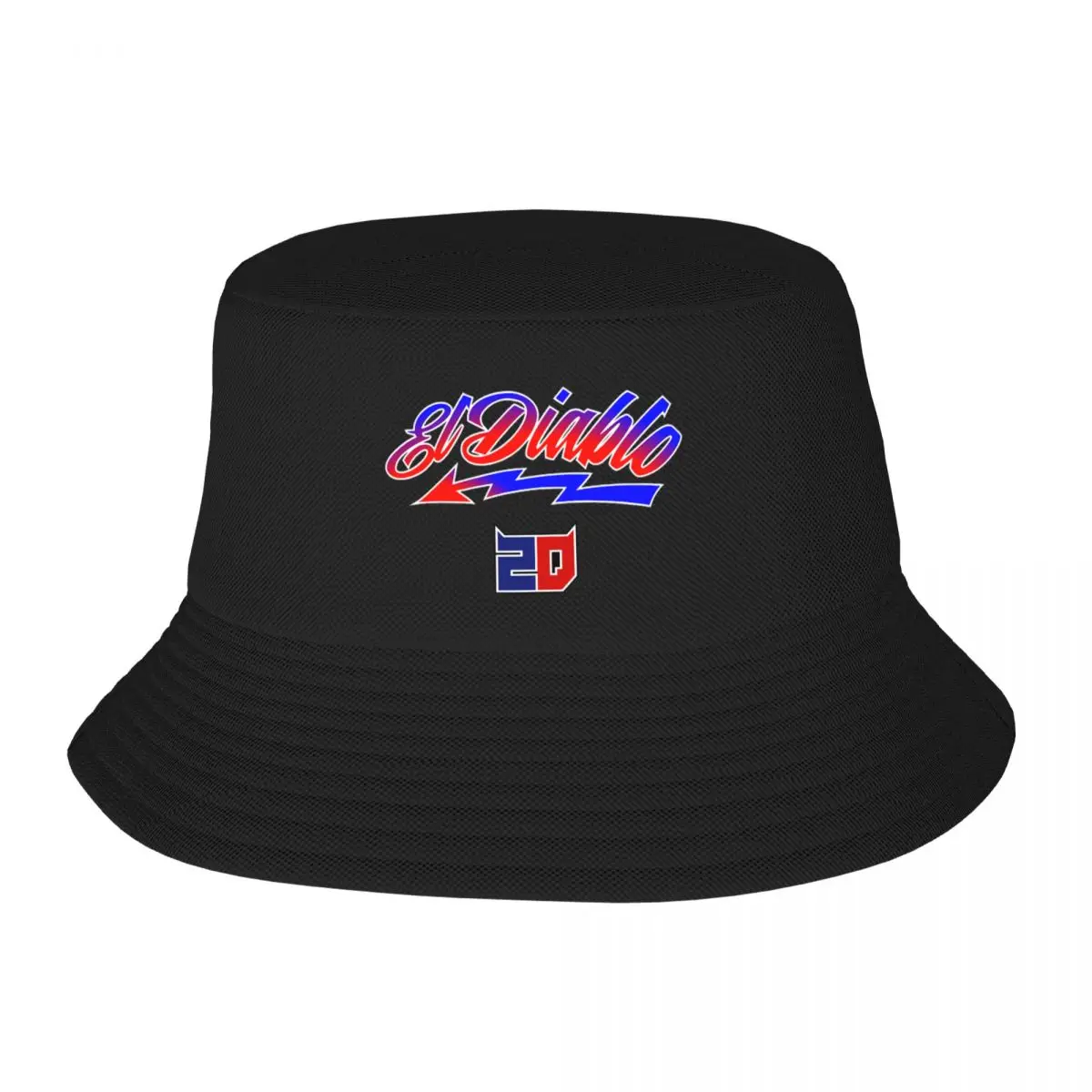 New World Champion 2021 Fabio 20 El Diablo Bucket Hat western hats Designer Hat fishing hat foam party hats Girl'S Hats Men's