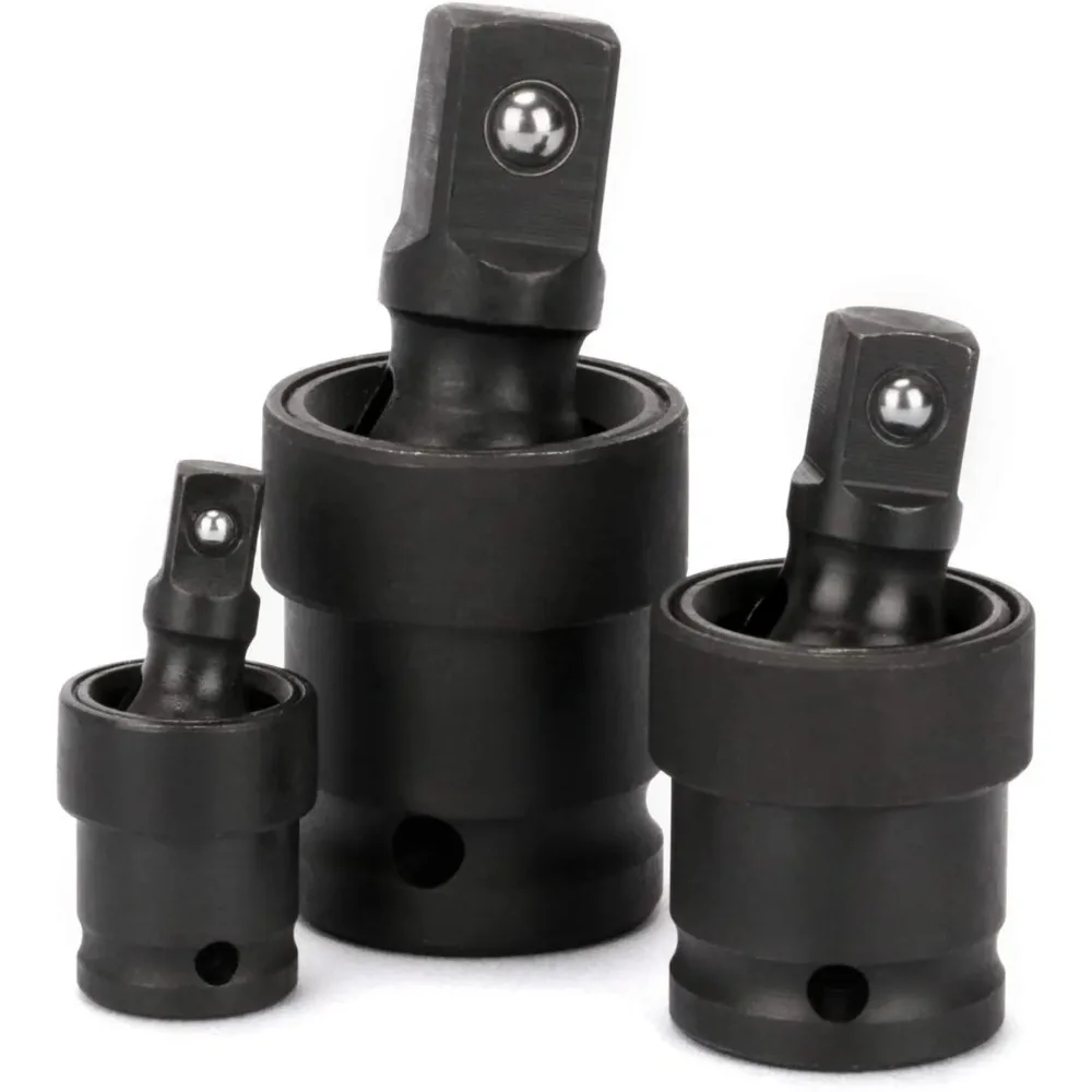 Air Cannon Pneumatic Universal Joint-Socket Swivel Set 360 degree Rotary Joint Electric Wrench Socket Extension Set 1/2