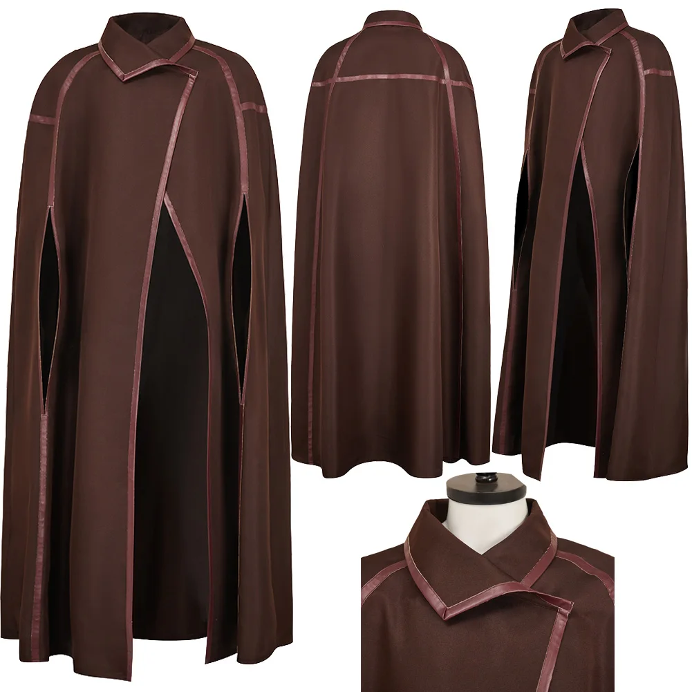 

Fancy Dress Luthen Rael Cosplay For Men Clothing Cloak TV Space Battle Andor Costume Adult Man Roleplay Fantasia Party Outfits