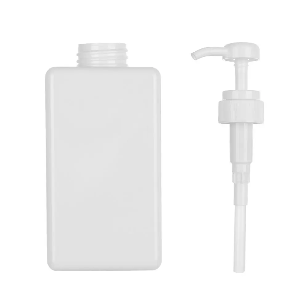 650ml Square Clear Bottle Liquid Soap Whipped Mousse Points Bottling Shampoo Lotion Shower Gel Pump Bottlesnding Soap Dispenser