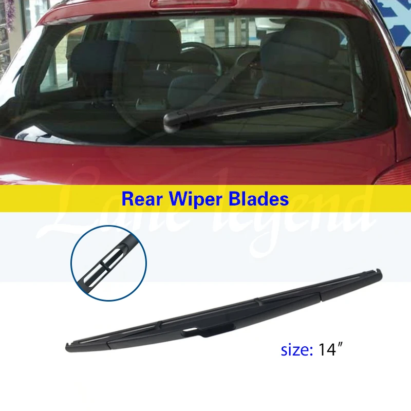 Wiper Front & Rear Wiper Blades Set Kit For Peugeot 206 Hatchback 2001-2006 2002 2003 Windshield Windscreen Window 26\