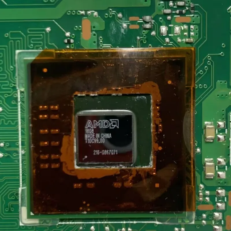 X555QG REV.2.0 For ASUS With AMD A12-9700P CPU RAM 4GB Mainboard 216-0867071 Laptop Motherboard 100% Fully Tested Working Well