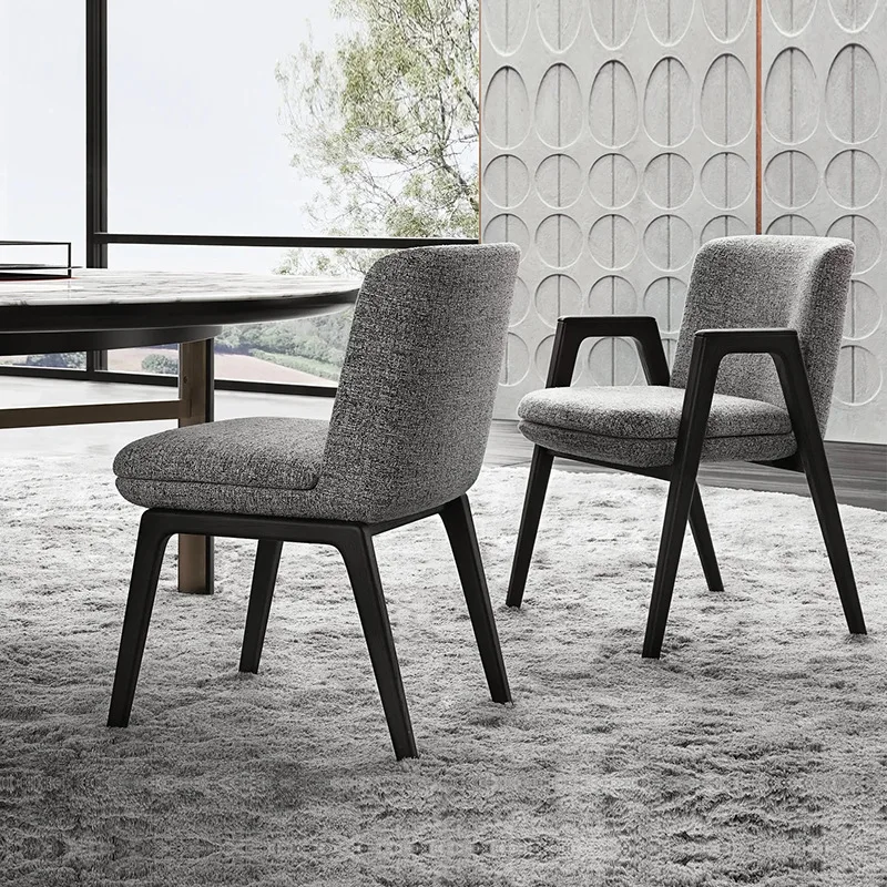 

Современные деревянные обеденные стулья Кофейня Эргономичные стулья для банкета и приема Обеденные стулья Минималистичная мебель для дома Cadeiras Lscy