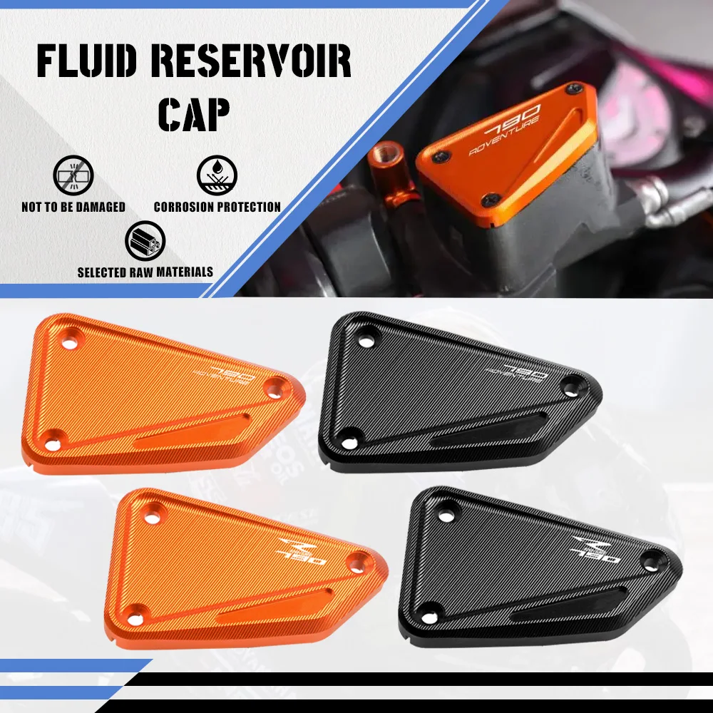 

For 790 DUKE 790 ADVENTURE ADV R 2018 2019 2020 2021 2022 2023 Motorcycle Front Brake Fluid Cylinder Cover Master Reservoir Cap