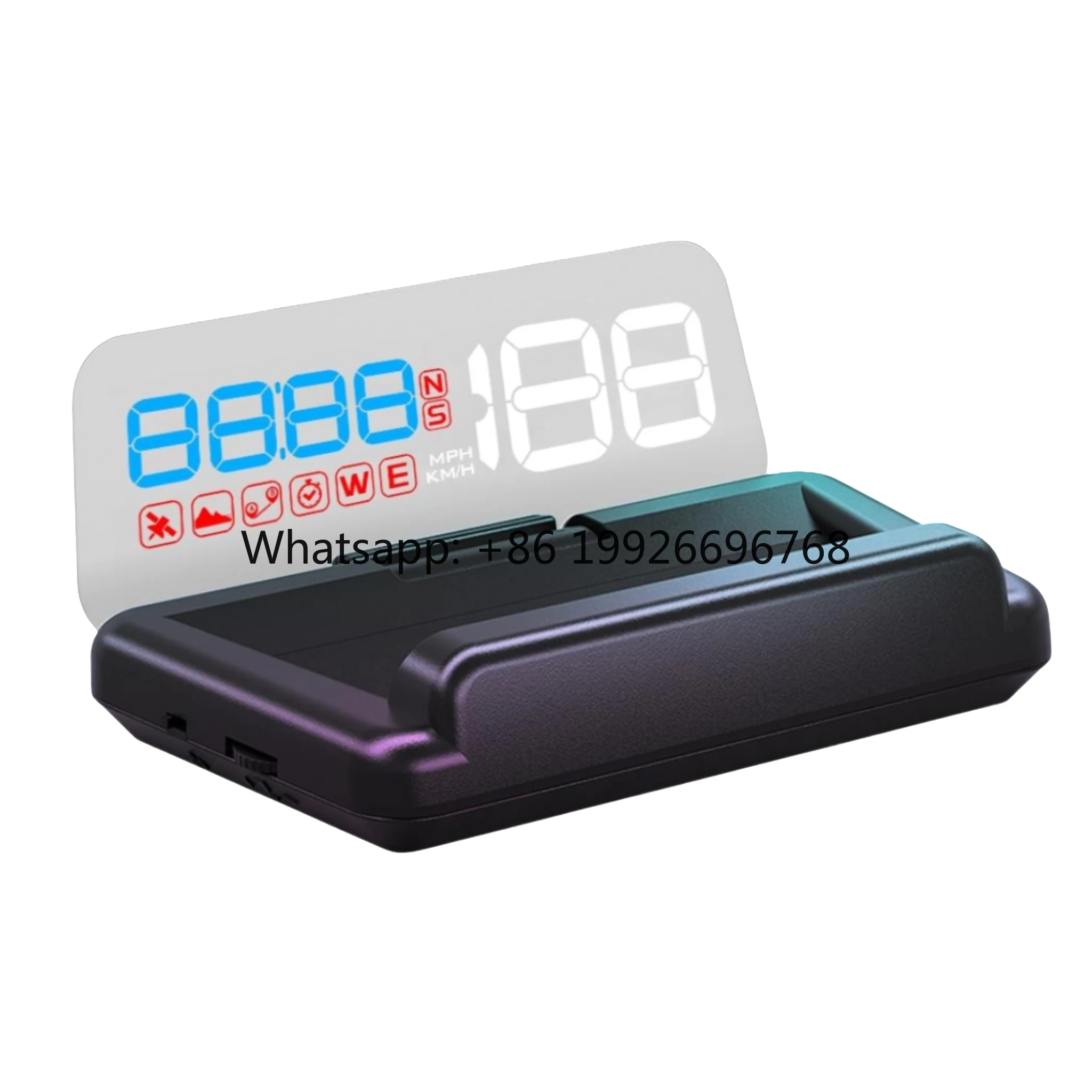 Auto Meter T900 Car Head-Up Display Speedometer Showing Driving Speed and Battery Voltage Auto Electronics Product