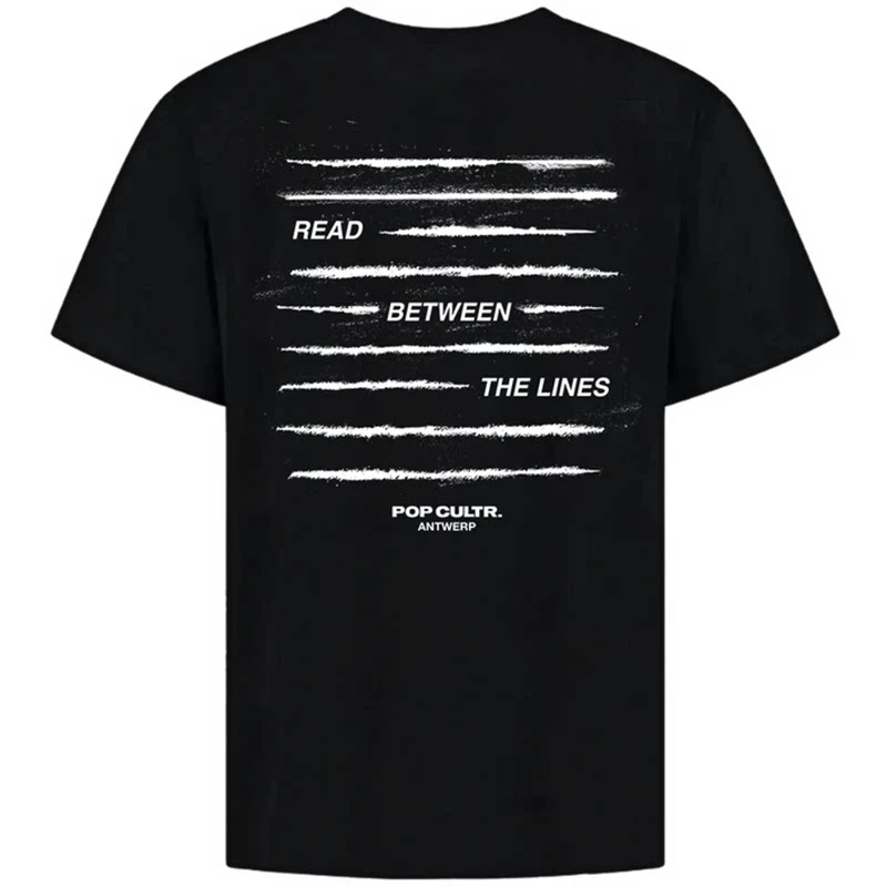 Classic Read Between The Lines Electric Music Festival Graphic Tee Cotton Mens Womens T-Shirt Summer Vintage Streetwear