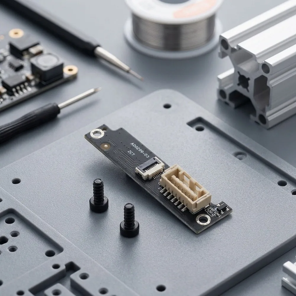 For Bambu For P2S 2pcs Extruder Adapter PCB Compatible with Standard For P2S Pinout and Communication Timing Specifications