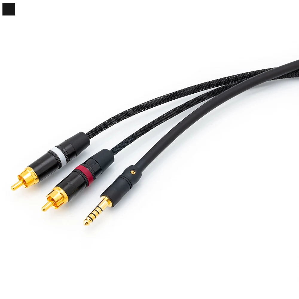 ■ Japonia Mogami 2534 Hifi 4,4 mm do 2rca męski zbalansowany kabel audio Neutrik Rean Mps pozłacane wtyki |    Kabel wzmacniacza odtwarzacza