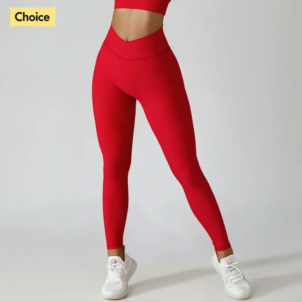 Leggins Women Gym Outfit Yoga Fitting Woman Training Exercise Sports Ribbed Leggings Fitness for Women Push Up Clothing Tights