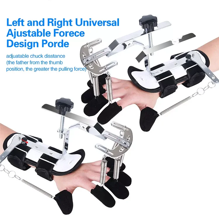 Picture 6: Rehabilitation Hand Brace, Steel Aluminum Alloy, Wrist Orthosis Support, Finger Training Device, Apoplexy Joint Splint