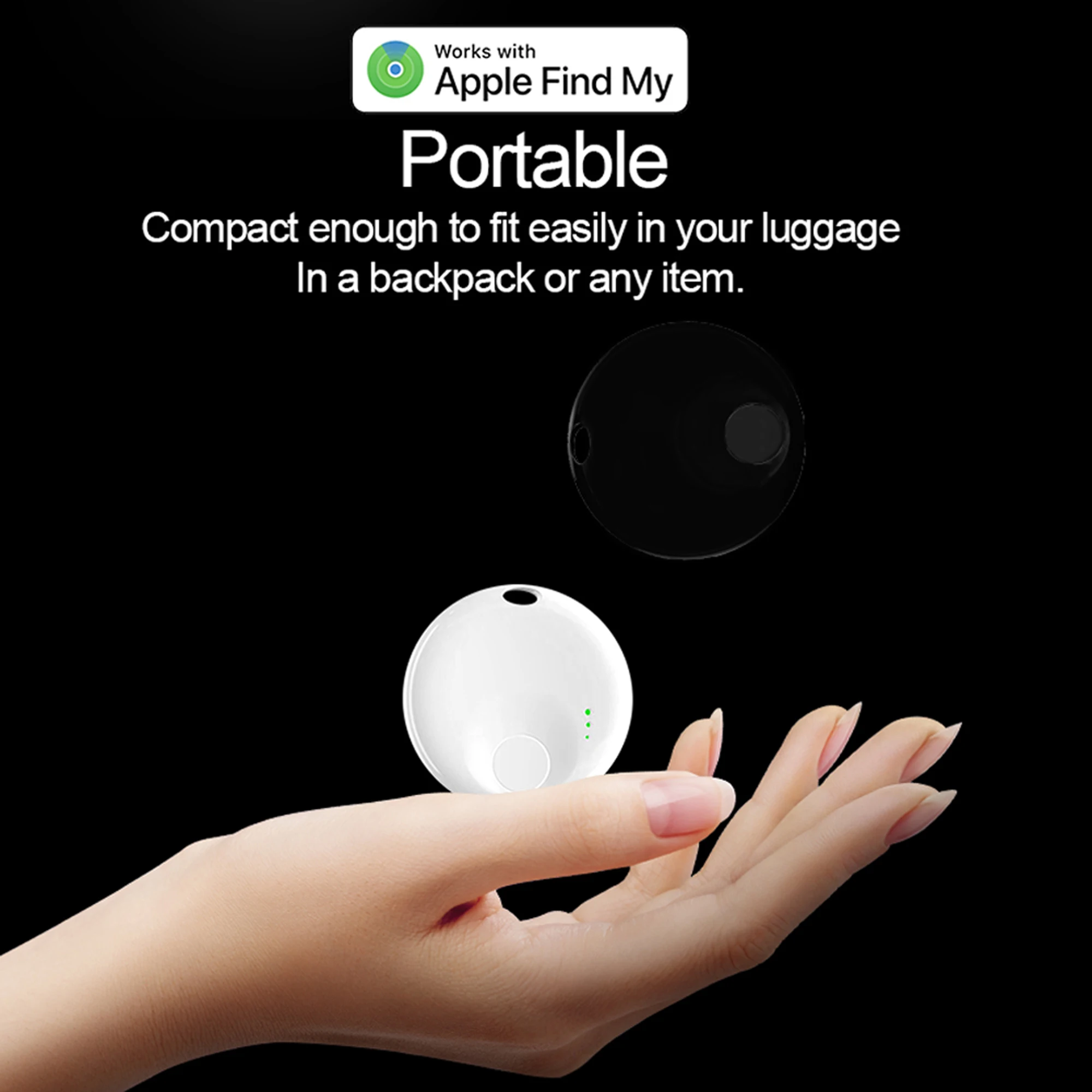 Mini Air Tag GPS Tracker para Apple Find My App, Dispositivo Anti Perder Lembrete, Chave Localizador, Rastreador sem fio, Crianças Finder