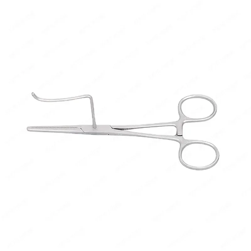 

Dog Cat Sterilization Ligation Fixed Forceps Pet Ovarian Uterus Surgery Hook Ovarian Uterus Instrument