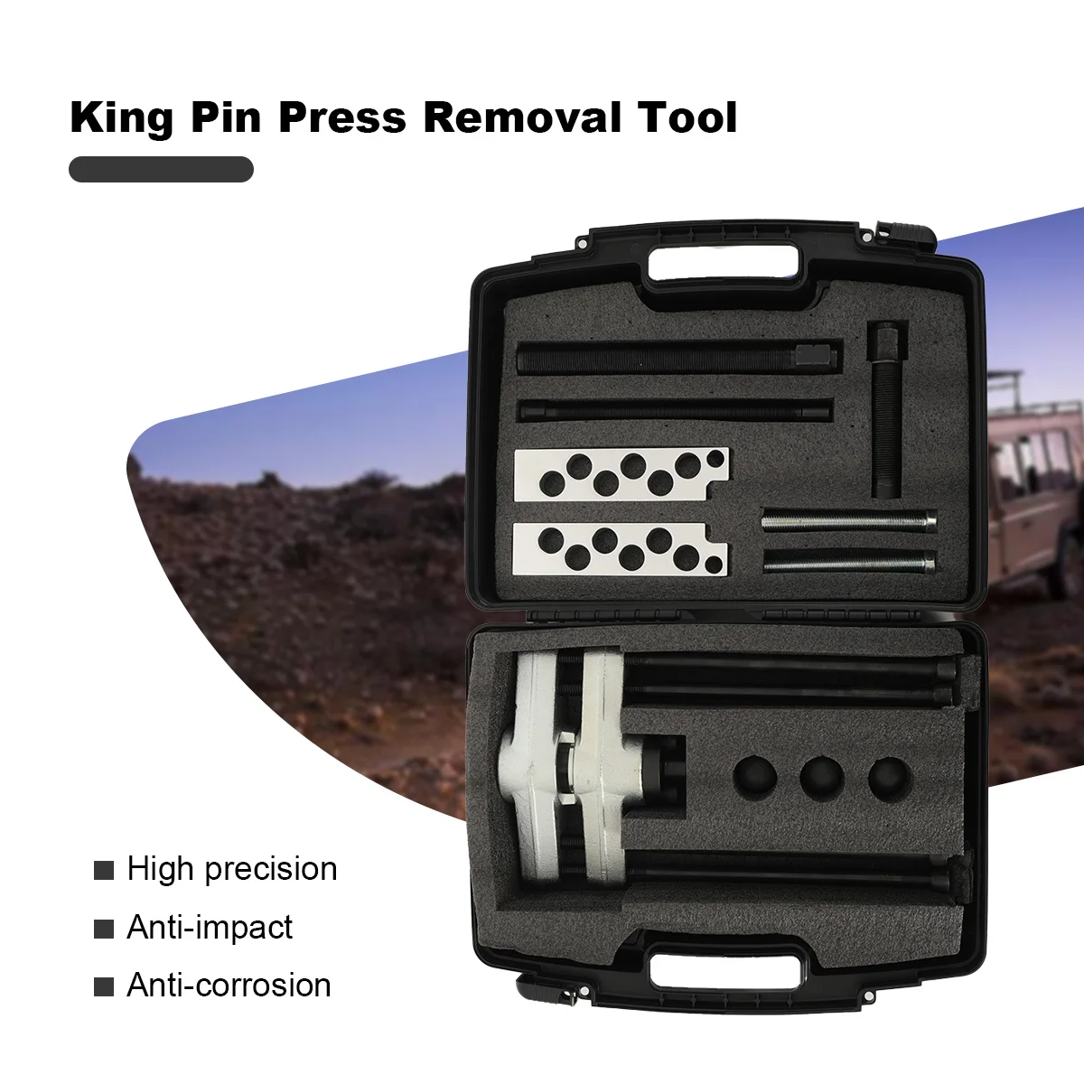 

90150 Main Pin Press for Medium and Heavy Duty Trucks for Semi Trucks Works on Class 3-8 Transportation Trucks and Equipment