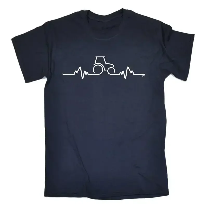 Tractor Pulse Mens Funny Novelty T Shirt Top