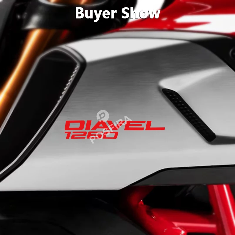 POSFIRA наклейки для мотоциклов, водонепроницаемые наклейки для Ducati Diavel 1260 1260S 1200, карбон 2011-2022, аксессуары для наклеек на мотоцикл