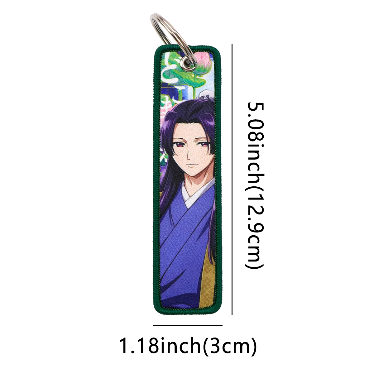 Japanese Anime Maomao Key Chain for Motorcycles Key Fobs Holder Men Women Key Tags Key Ring Fashion Jewelry Accessories Gifts